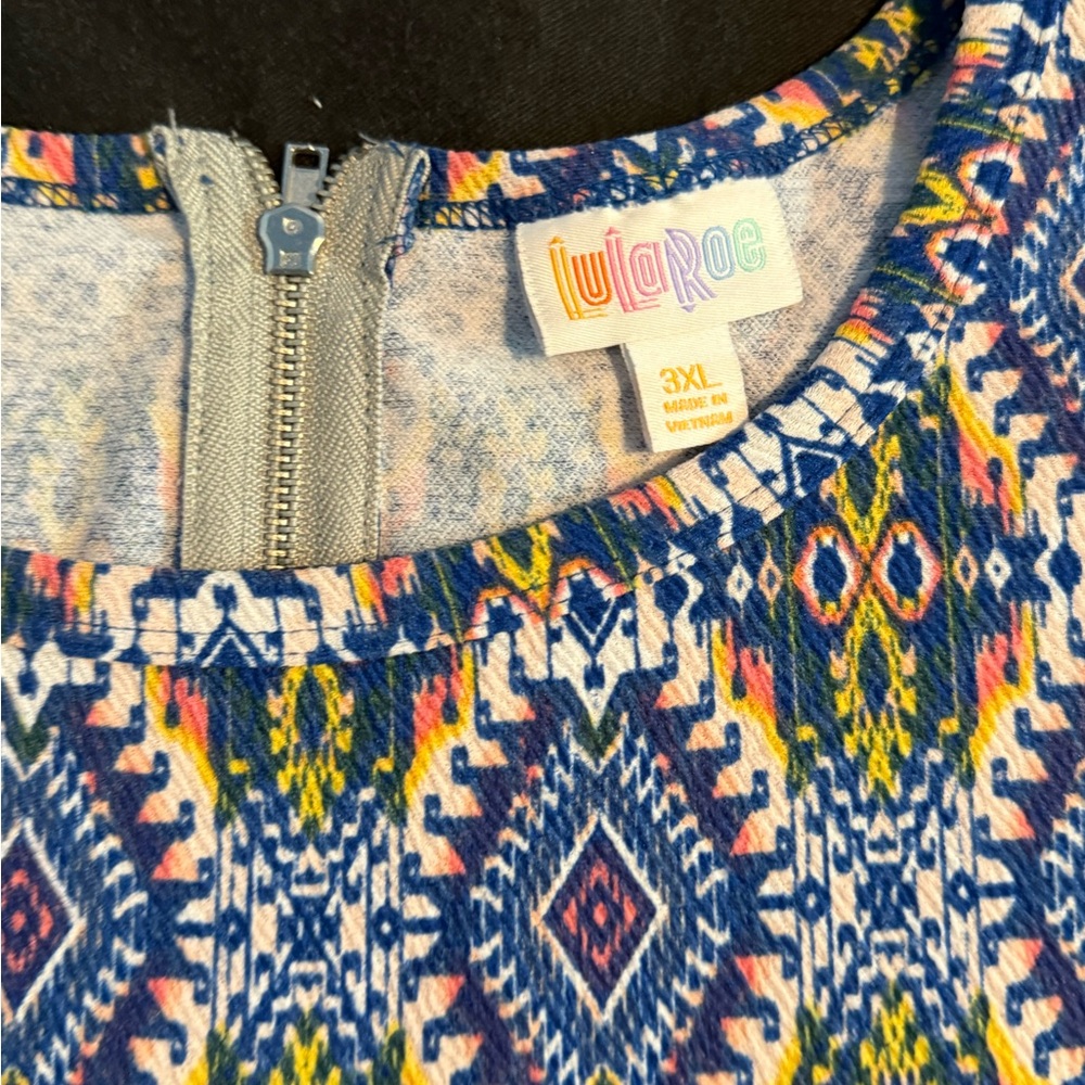 Lularoe Geometric Pattern Dress - image 3